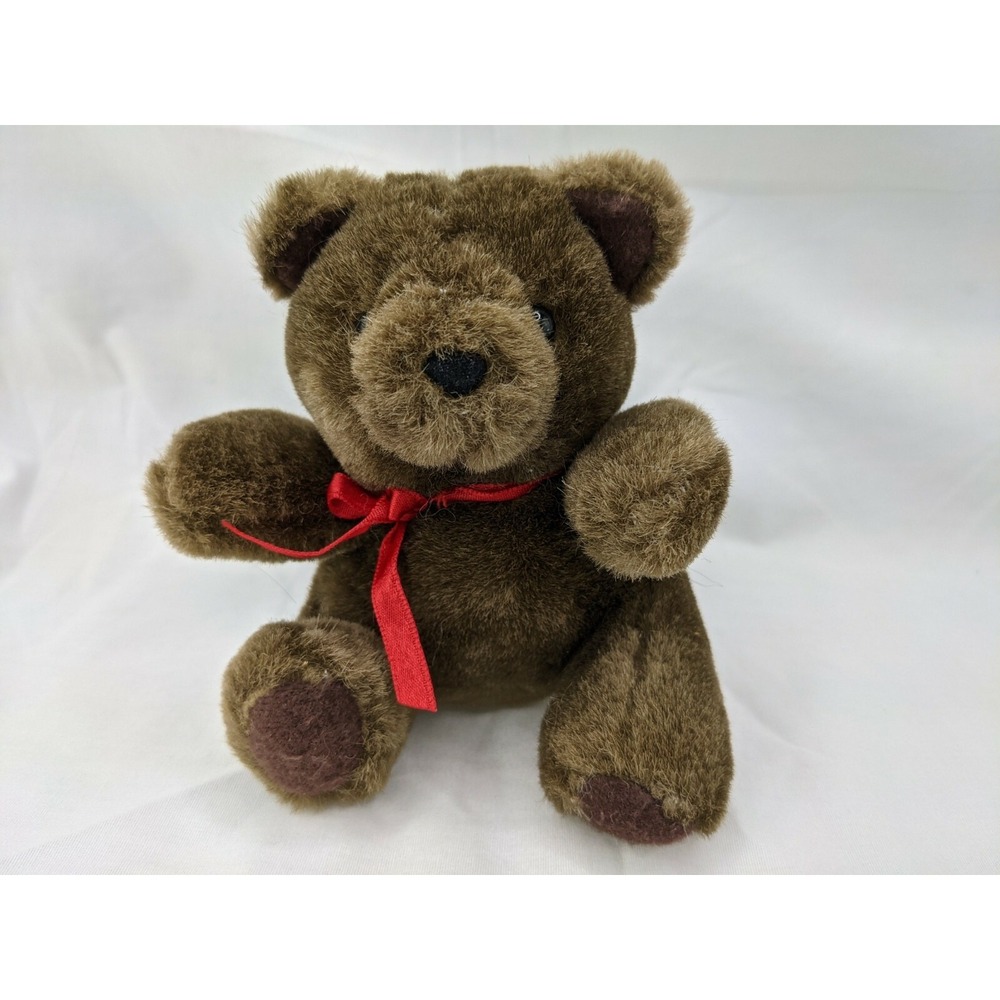 Brown Bear Plush 5 Inch International Silver Co 1998 Stuffed Animal Toy